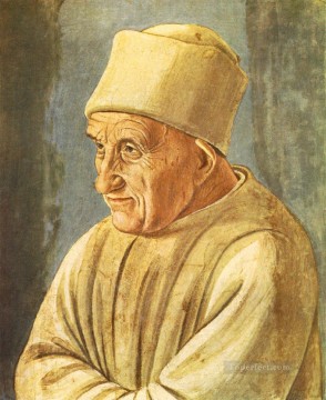 Filippino Lippi Painting - Retrato de un anciano 1485 Christian Filippino Lippi